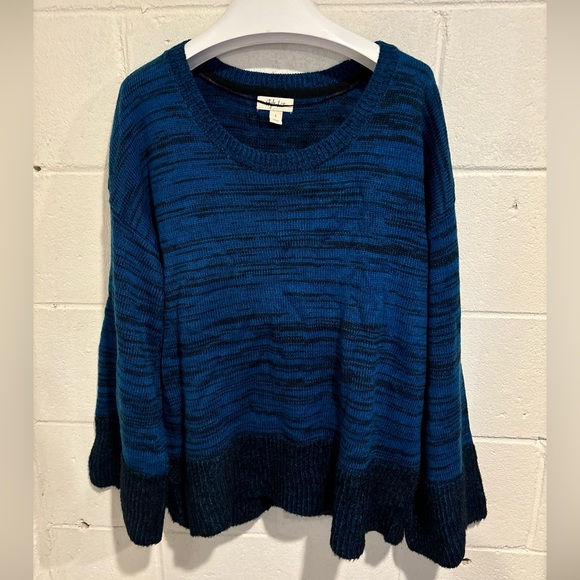 Style & Co. Sweaters - Style & Co blue marled sweater tunic